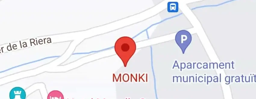 Restaurante Monki Monells Map